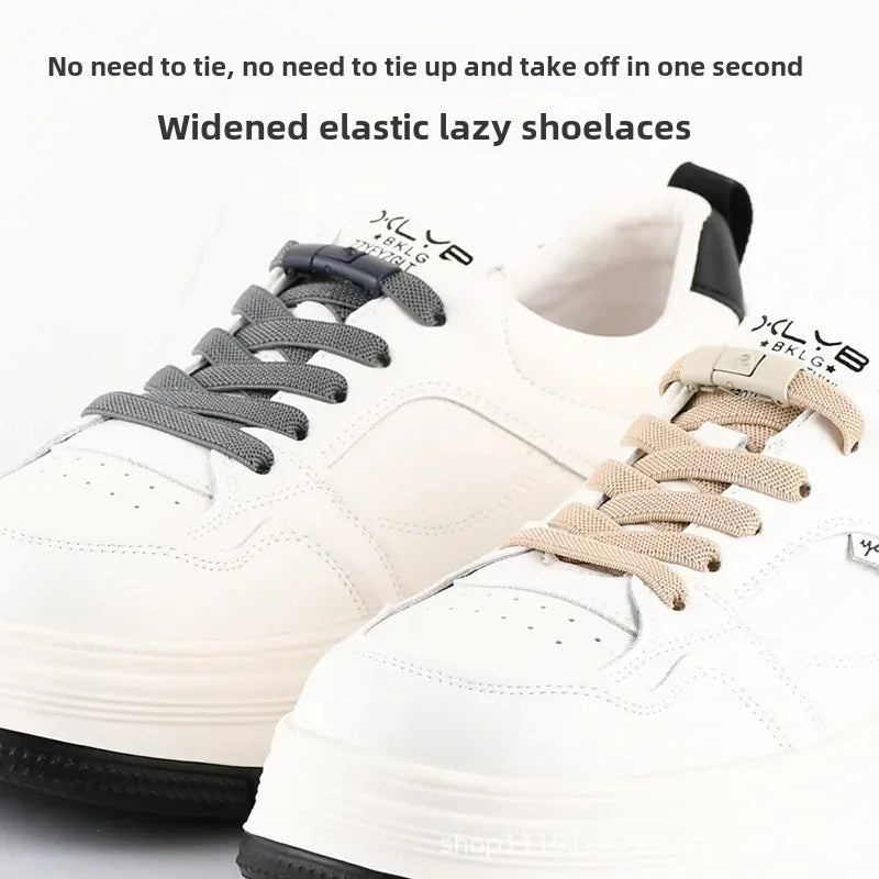 Lazy Elastic-free Shoelace