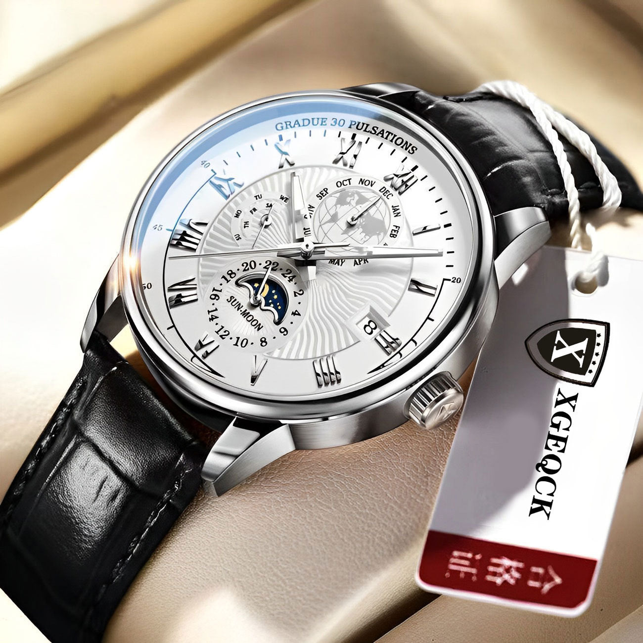 Luminous Quartz Waterproof Automatic Mechanical Watch