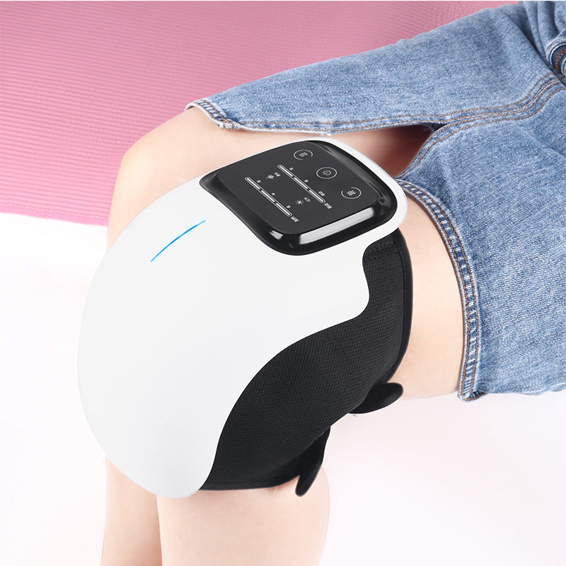 Vibration Heat Knee Massager For Smart Home Use Infrared And Massage For Leg Pain Relief