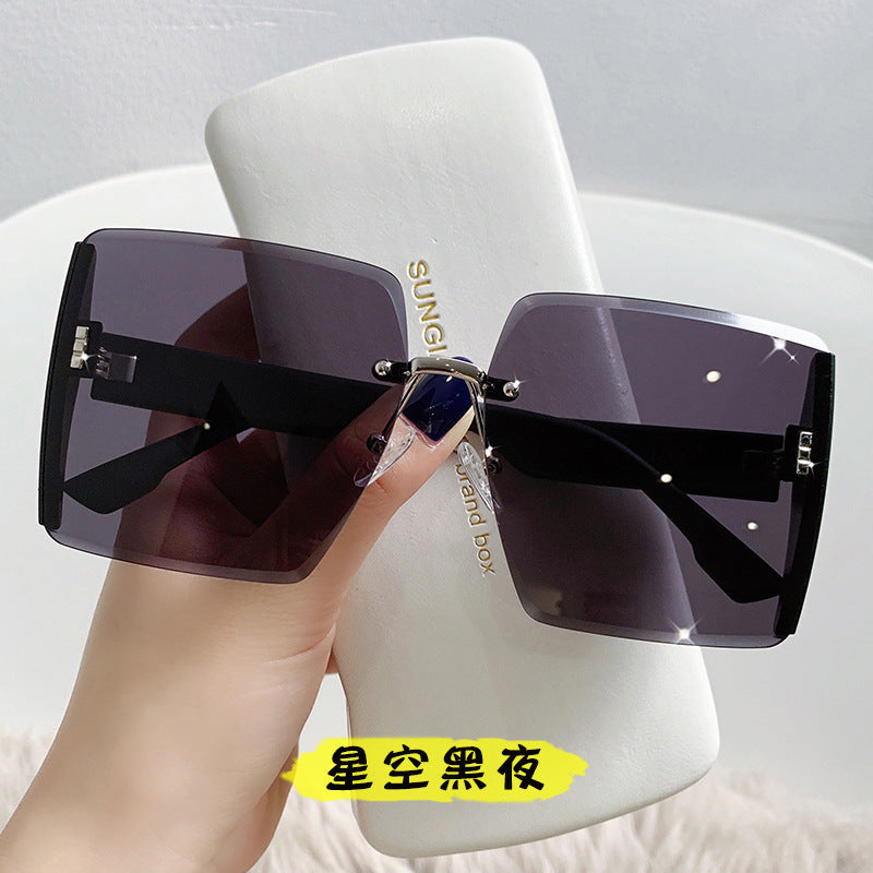 High-end Sunglasses Driving Dedicated Big Face Slimming