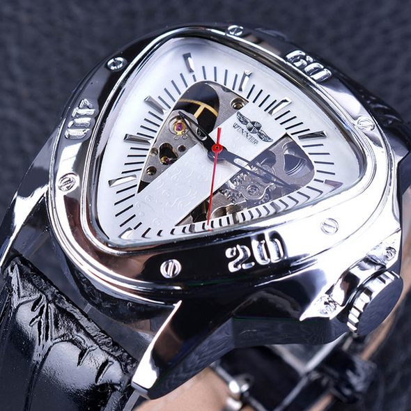 Hollow Triangle Automatic Waterproof Mechanical Watch Men